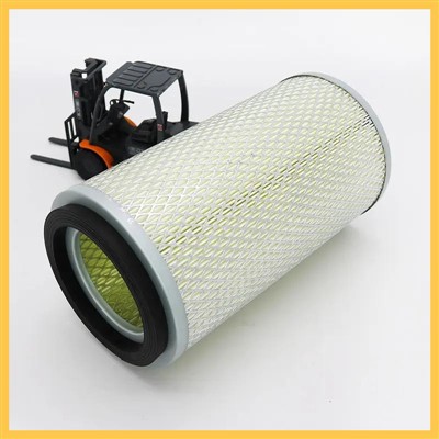 Rutinunderhåll av luftfilterelement för gaffeltruckar