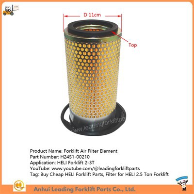 Gaffeltruck luftfilterelement|Filter för HELI 2,5 tons gaffeltruck|Köp billiga HELI gaffeltruckdelar|H24S1-00210