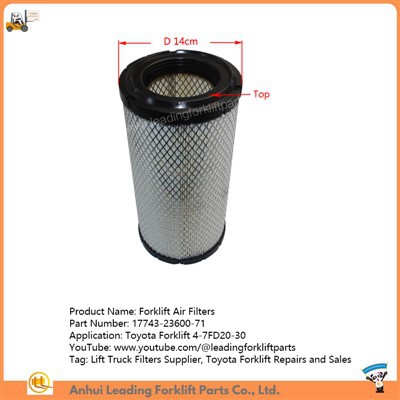Gaffeltruck luftfilter