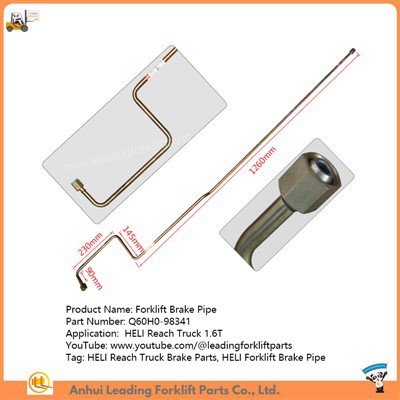 Gaffeltruck bromsrör|HELI Reach Truck Bromsdelar|Reach Truck Forklift Parts Supplier|Q60H0-98341